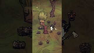 Способы добычи ЖИВЫХ БРЁВЕН! | DST #shorts #дст #dst #dontstarve #донтстарв #дстгайд #донтстарв #дс