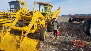 Rescuing A MF30 Results In Trailer Damage- Homesteading Equipment- Massey Ferguson Backhoe Tractor