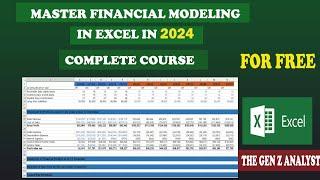 Build A 3-Statement Financial Model Like A Pro In 2024 | Excel Tips and Tricks