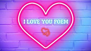 I Love You Poems for Him