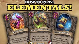 Elementals Back to Basics Guide How to Win Hearthstone Battlegrounds *Trinket Meta*