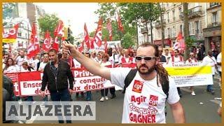  Thousands of public workers protest against Macron's reforms | Al Jazeera English