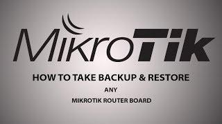 How to Take | MikroTik  Backup & Restore | New Terminal Script