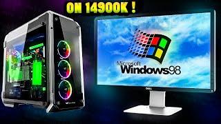 Installing Windows 98 on a Gaming PC on 2024!