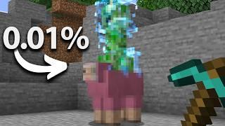 I Got Minecraft’s Rarest Mob