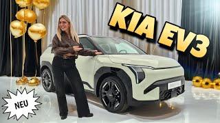 DAS wird ein HIT! KIA EV3 Neuvorstellung. 2 Akkugrößen für den kompakten elektro SUV.