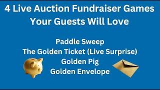 4 Live Auction Games