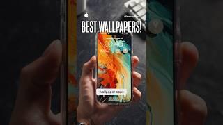 BEST Wallpaper Apps for iPhone 15 Pro  #shorts