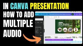 How To Add Multiple Audio In Canva Presentation