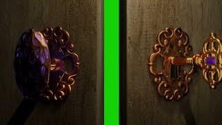 copyright free green screen Chroma Key Door Opening Copyright Free Video