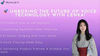  Unboxing the Future of Voice Technology with MyVocal!