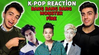 K-POP TEPKİ ! *BTS*EXO*BIGBANG* Fire Reaction-Monster Reaction-BangBangBang Reaction