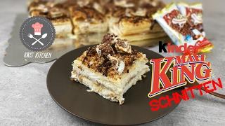 Maxi King Blätterteig Schnitten | Schnell & Einfach | Kinder Maxi King Schnittchen | Kikis Kitchen