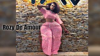 Rozy De Amour  Fascinating Curvy Tanzanian Plus Size Fashion ModelBiography Wiki Lifestyle Facts