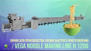 Линия для производства лапши быстрого приготовления Vega Noodle Making Line H 1200