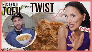 Easy Vegan Gluten Free Lentil Tofu by Simnett Nutrition with our twist  Secret Ingredient