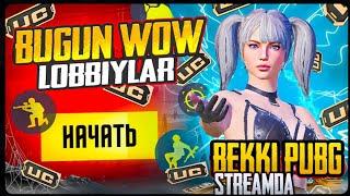 HAR 50 TA LIKEDA UCLIK VA WOW MANYAK LOBBILAR OYNIMIZ PUBG MOBILE STREAM IPHONE 11 60 FPS