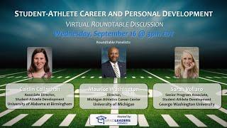 Student-Athlete Career and Professional Development Virtual Roundtable Discussion - September 2020