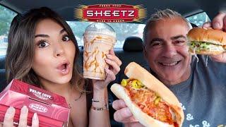 SHEETZ FOOD REVIEW MUKBANG w/ Steph Pappas