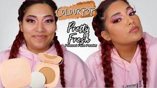 *NEW* Colourpop Pretty Fresh Pressed Face Powder | First Impressions - ALEXISJAYDA