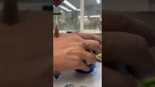 Process: Casting gold for rings