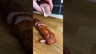 Smoked Pork Tenderloin is so easy! #traeger #pork #recipe #bbq #smokedmeat #food
