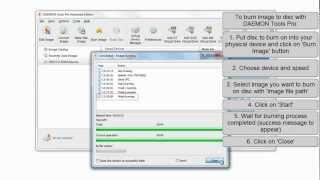 How to burn image to disc with DAEMON Tools Pro v5.0