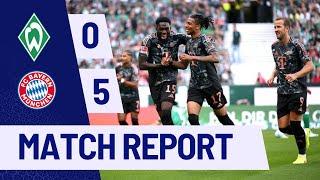 Bayern München dominiert Bremen 5:0 | Bundesliga 2024/2025