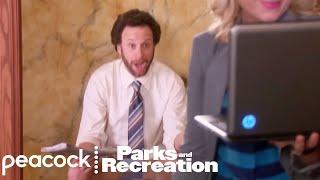 Leslie Knope Vs Jeremy Jamm Part 1 | Parks and Recreation