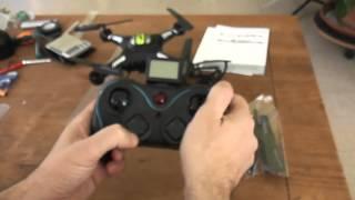 JJRC H8C Unboxing and quick testing (Courtesy Banggood)