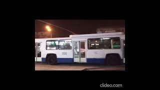 TRAMS RUSSIA . город уфа мороз .первый трамвай троллейбусы выезд из депо.30 января 2022 .5 :40 утро