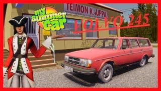 Punatakki - KOEAJOSSA Saker 300 Series (1974 Volvo 245 ) - My Summer Car Mod Testaus - Suomi