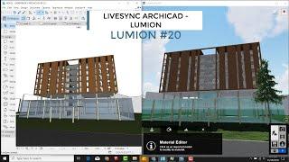 Livesync Archicad 22 to Lumion 9.0