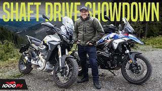 Review BMW R 1300 GS vs. Moto Guzzi Stelvio in a Country Road Test