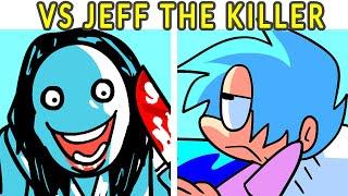 Friday Night Funkin' VS Jeff / Jeff the Killer (FNF MOD/Gameplay) (Creepypasta/Scary)