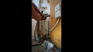 Tape measure plumbing hack shared by Milton Keynes apprentice