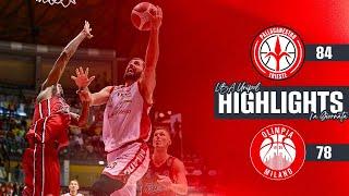 Trieste - Olimpia Milano Highlights