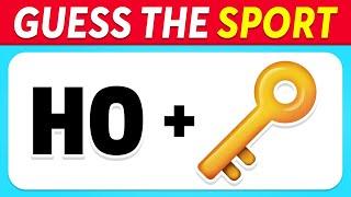 Guess the Sport by Emoji?  Emoji Quiz