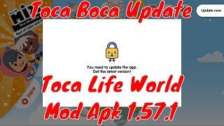 Toca Boca New Update | Toca Life World Mod Apk 1.57.1 | Arina Toca Gamer 