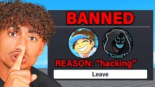 I BANNED YOUTUBERS FROM ROBLOX BLADE BALL!!