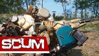 SCUM лут, лут с робота, лут в депо, лут подземного бункера, лут на фабрике