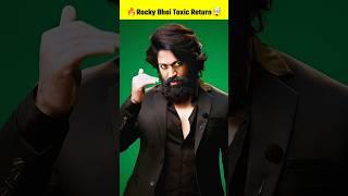 Yash Toxic Movie Actress  Entry | Rocking Star Yash Toxic Movie | Toxic First Look | #shorts