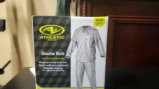 Athletic Works Sauna Suit Review, S/M size.