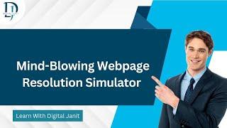 Mind-Blowing Webpage Resolution Simulator