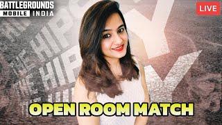 BGMI ROOM MATCH Live | TAMIL GIRL GAMER | தமிழ் BGMI Live | PUBG mobile Live || THE HIPSY