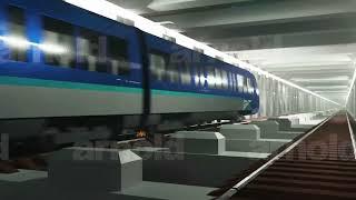 青馬橋 MTR Train 動畫 (CGI)