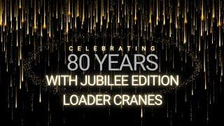 Hiab Celebrating 80 years with JUBILEE EDITION HIAB loader cranes