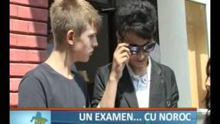 Un examen cu noroc