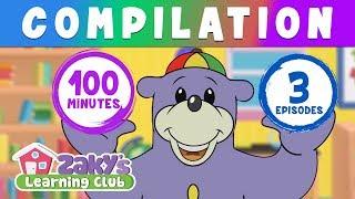 Zaky's Learning Club (Compilation) - EPISODES 7,8 & 9