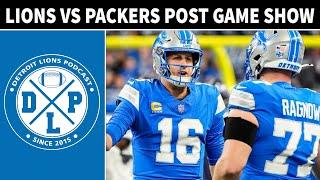 Green Bay Packers Post Game | Detroit Lions Podcast Reacts